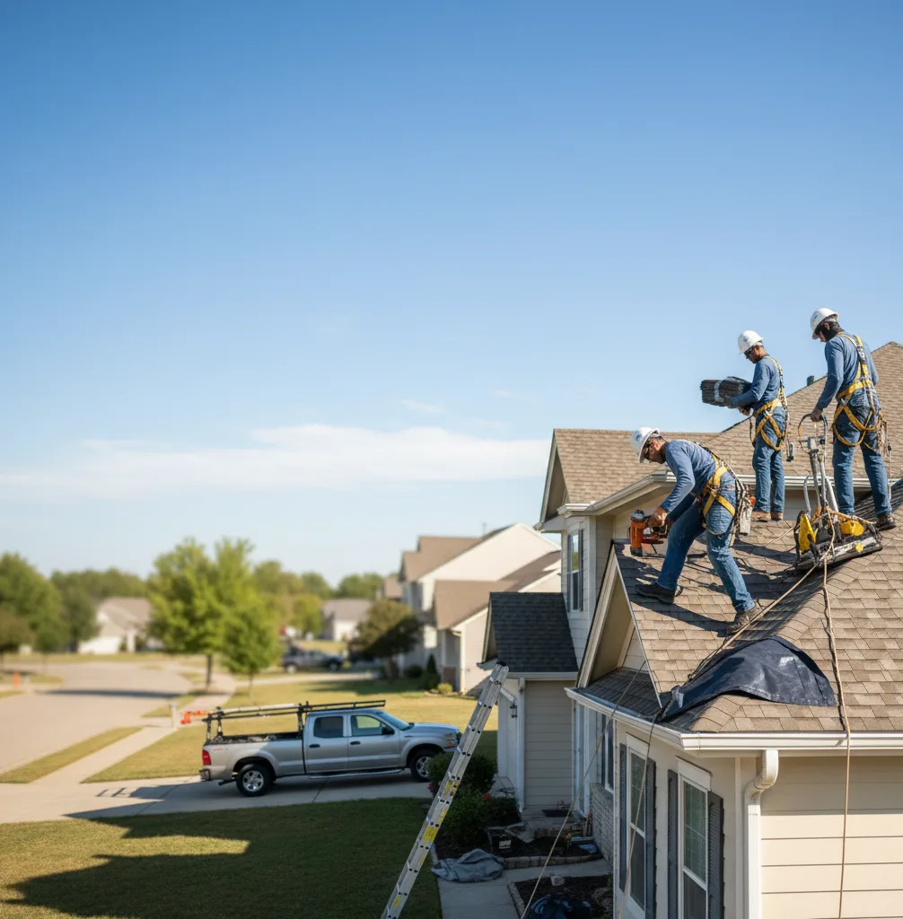 Emergency Roof Repair in Chester, IL